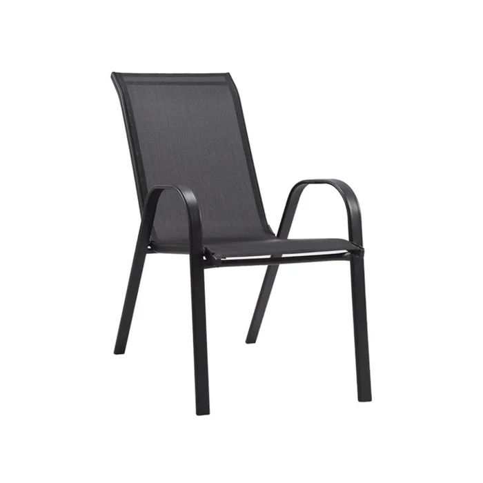Butaca De Exterior Acero-y-textilina Negro Mandalay en Negro - Muebles para el exterior, Uruguay | Divino, vista 2