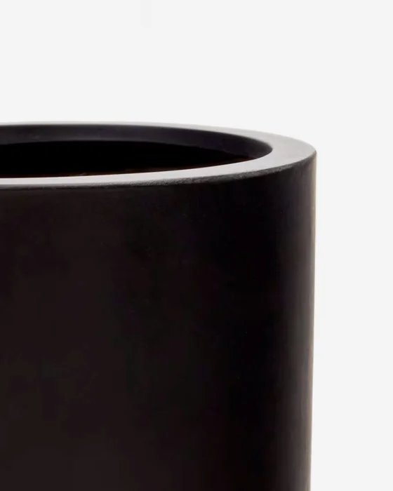 Macetero Aiguablava de cemento - negro Ø 42 cm en Blanco - Muebles para el exterior, Uruguay | Kavehome, vista 4