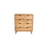 Comoda 4 Cajones - Linea Dublin en Madera natural - Cómodas, Uruguay | Rústico Hogar, vista 2 de 5