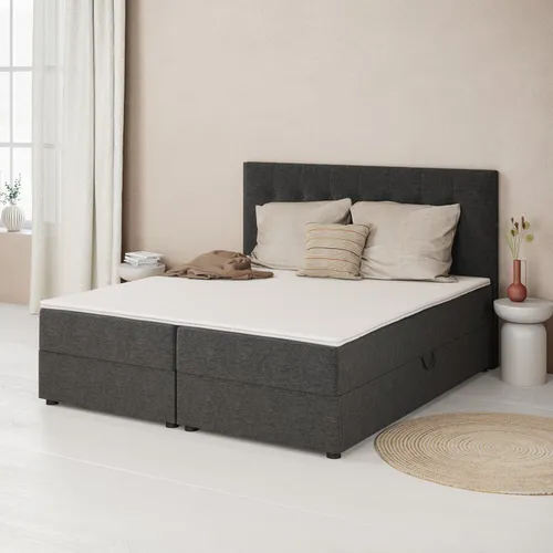 Cama cont almac 160x200 PLUS C40 gr-40 en Gris - Dormitorio, Uruguay | JYSK