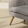 Butaca Melania - Tela Microfibra - C51 (Castaño) en Beige - Butacas, banquetas y puffs, Uruguay | NYR, vista 5 de 7