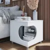 Mesa lateral PET - Pet Friendly! en Blanco - Mesas de luz, Uruguay | Unsi, vista 2 de 8
