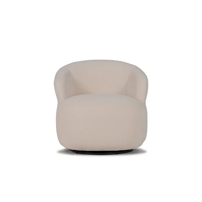 Butaca Bold Giratoria - Tela Microfibra - 110 (Crudo) en Beige - Butacas, banquetas y puffs, Uruguay | Nyr, vista 2