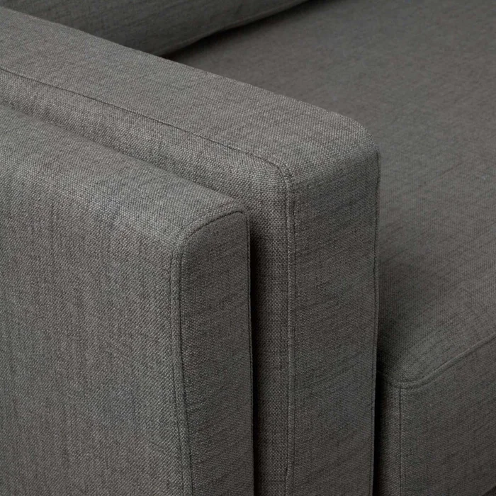 Sillón 3 Cuerpos Tela-premium Gris Luxor Premium Easy Clean Gris Osc en Gris - Sillones y sofás, Uruguay | Divino, vista 5