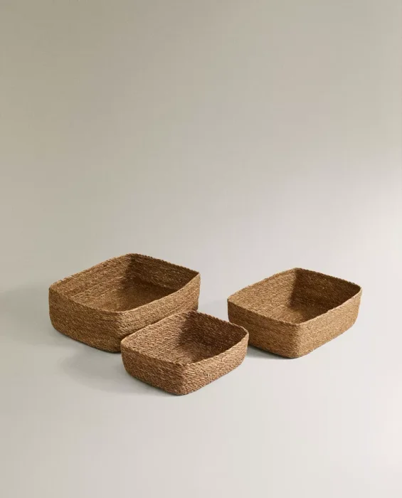 CESTAS RECTANGULARES - Canastos, Uruguay | Zara Home, vista 2