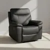 Recliner 1 Cuerpo Simil-cuero Negro Lexus en Negro - Sillones y sofás, Uruguay | Divino, vista 1 de 8