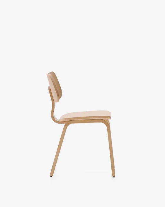 Silla Gena de chapa de roble en Madera natural - Sillas, Uruguay | Kavehome, vista 8