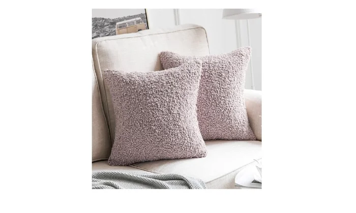 Almohadón de Corderito Pink en Rosa - Textiles, Uruguay | Finkel