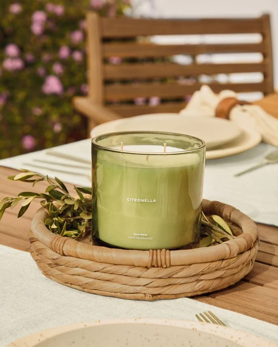 Vela aromática Citronella verde 750 gr en Verde - Velas y Portavelas, Uruguay | Kavehome, vista 2