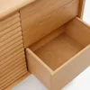 Aparador Lenon - 1 puerta y 3 cajones de madera y chapa de roble 105 x 84 cm FSC MIX Credit en Madera natural - Aparadores y recibidores, Uruguay | Kavehome, vista 4 de 9