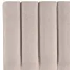Respaldo 2 plazas tela natural - Beige en Beige - Dormitorio, Uruguay | La Cueva Muebles, vista 2 de 2