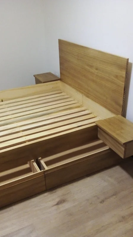 Cama Box en Madera natural - Dormitorio, Uruguay | Tree House Deco, vista 7