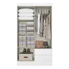 Ropero 4 puertas Linea Astro - Blanco en Blanco - Roperos y placares, Uruguay | Nario Hogar, vista 2 de 2