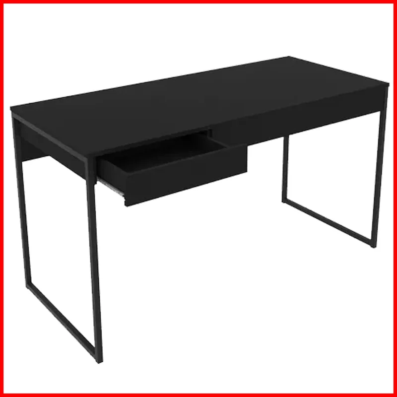 Escritorio con cajon – ME 4156 en Negro - Escritorios y sillas de escritorio, Uruguay | Punto Unión, vista 3