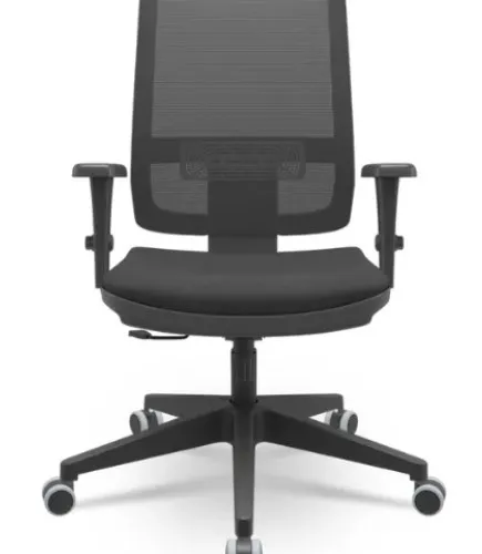 Silla escritorio BRIZZA en Negro - Escritorios y sillas de escritorio, Uruguay | Igoa