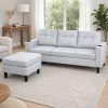 Sofá MILKA con Chaise Long en Gris - Sillones y sofás, Uruguay | Soy Hogar, vista 2