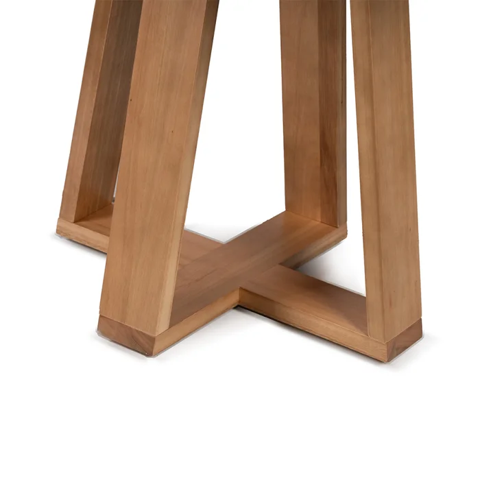 Mesa de Comedor Frame - Madera Natural en Beige - Mesas de comedor, Uruguay | Nyr, vista 4