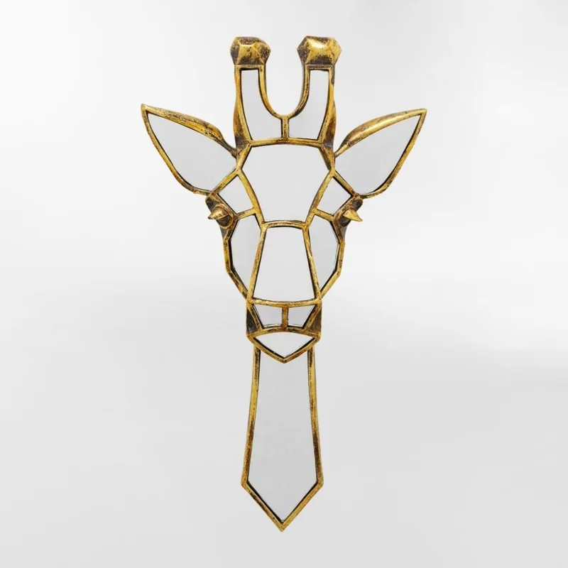 ESPEJO GIRAFFE Bronce  en Dorado - Decoración, Uruguay | Viasono, vista 3