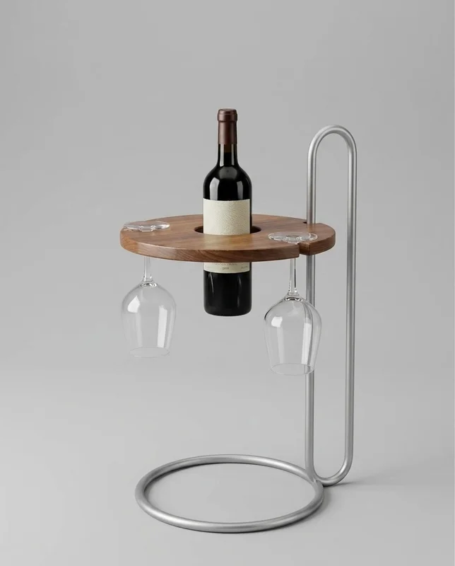 MESA DE LATERAL VIENA en Madera natural - Muebles, Uruguay | Indrana, vista 4