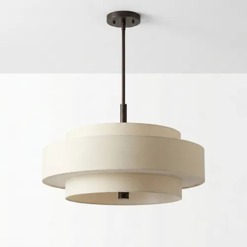 Colgante Aura Doble Lino - Lámparas colgantes, Uruguay | La Perla