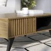 Mesa De Living Mesa Ratona Living Comedor Minimalista Jeri en Marrón - Mesas de living, Uruguay | Soy Hogar, vista 3