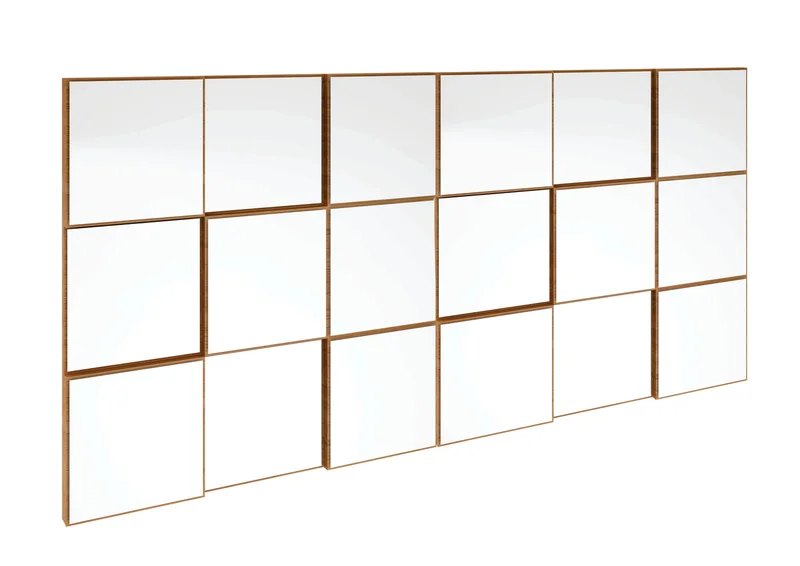Espejo Radal 3D 150CM - 100% MDF en Madera natural - Espejos, Uruguay | Balton, vista 5