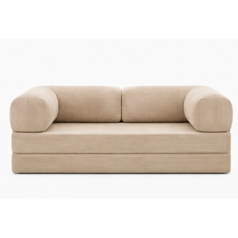 Sillón Cama Teddy - Beige en Beige - Sillones y sofás, Uruguay | Samic, vista 3
