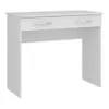 Escritorio 1 cajon - Blanco en Blanco - Escritorios y sillas de escritorio, Uruguay | La Cueva Muebles, vista 1 de 2