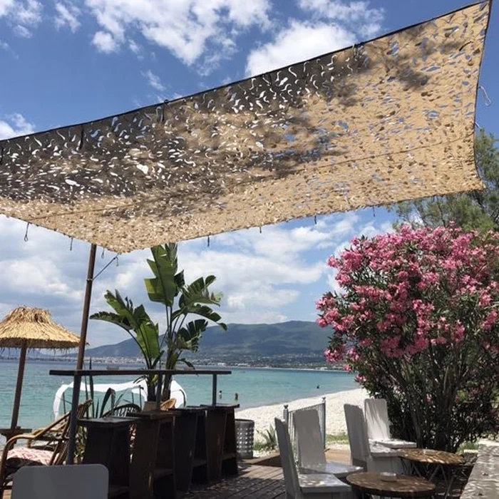 Toldo malla sombra de camuflaje 4x5mts - Muebles para el exterior, Uruguay | Alta Gracia Deco, vista 2