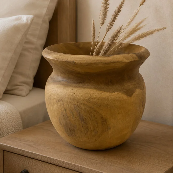 Vasija Madera en Madera natural - Decoración, Uruguay | Camino a Casa, vista 2