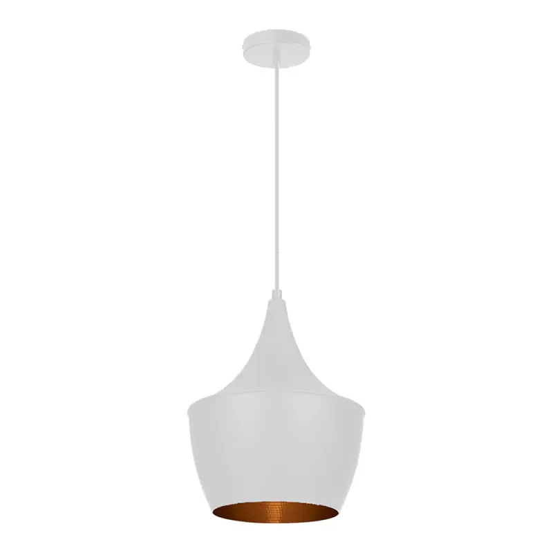 Luminaria Colgante Geisha 2 Blanca ø 20 cm en Blanco - Lámparas colgantes, Uruguay | Unilux