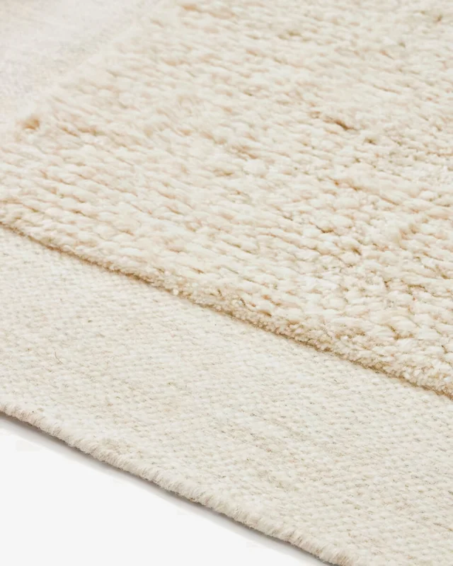 Alfombra Marely de lana blanco 200 x 300 cm en Blanco - Alfombras, Uruguay | Kavehome, vista 3