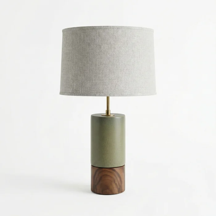 Lámpara de Mesa Nativo Duo Olive - Lámparas de mesa, Uruguay | La Perla