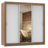 Ropero Placard Matrimonial Monaco 170CM con 1 Espejos 3 Puertas Corred - Roperos y placares, Uruguay | Balton, vista 9 de 24