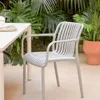 Silla de exterior Isabellini - gris claro en Gris - Sillas, Uruguay | Kavehome, vista 5 de 10