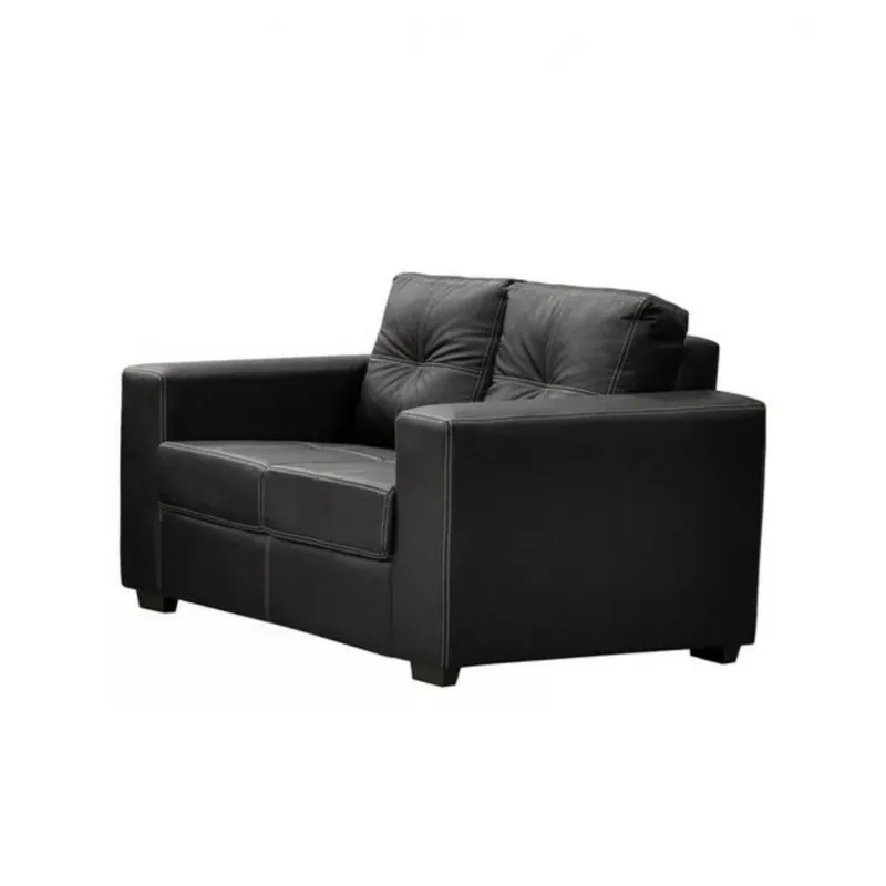 Sillón San Diego - 2 cuerpos - Negro en Negro - Sillones y sofás, Uruguay | Rústico Hogar