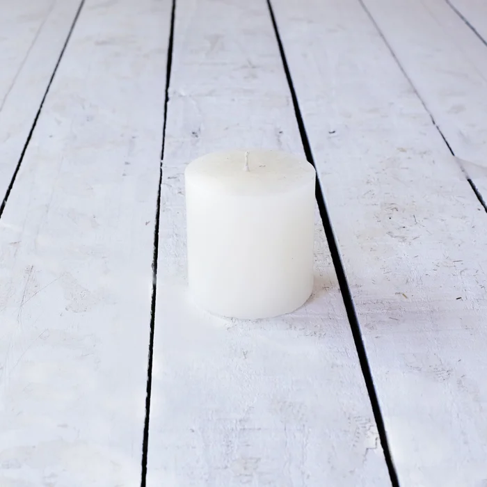 Vela 10x10 en Beige - Velas y Portavelas, Uruguay | De Arcos, vista 2
