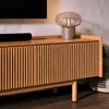 Rack Dune - Ripado - Natural en Marrón - Muebles para TV, Uruguay | NYR, vista 5 de 6