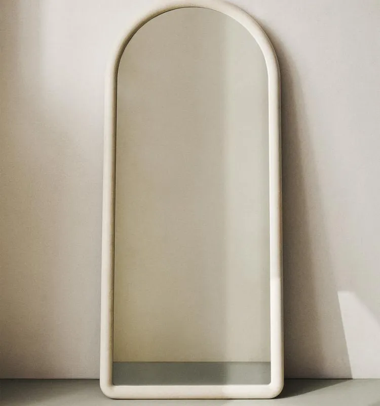 ESPEJO PIE ARCO MADERA en Madera natural - Espejos, Uruguay | Zara Home