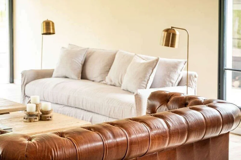 SILLON ALMA LINO GRIS CLARO - 2.30 MTS en Gris - Sillones y sofás, Uruguay | La Iberica, vista 4