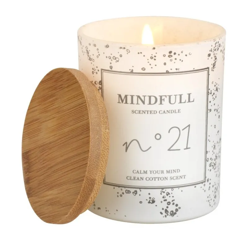 Vela aromática ANTON Ø7xA9cm con tapa en Blanco - Velas y Portavelas, Uruguay | JYSK