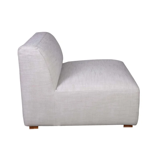Sofá Modulable Tela Natural-beige Chill Natural en Madera natural - Sillones y sofás, Uruguay | Divino, vista 5