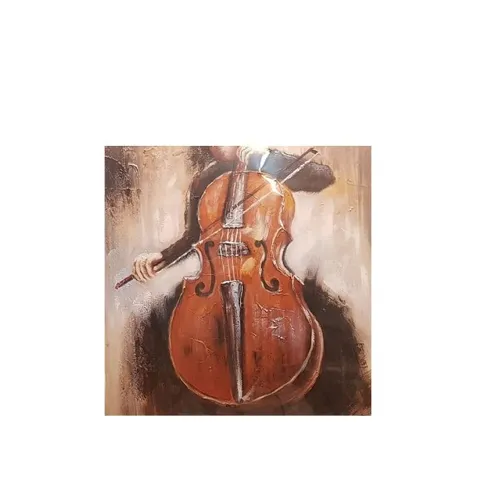 Oleo Decorativo Violonchelo en Oleo Decorativo Violonchelo - Decoración de pared, Uruguay | Finkel