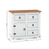 Aparador 1p4c línea Naturale - Blanco/Roble en Multicolor - Aparadores y recibidores, Uruguay | La Cueva Muebles, vista 2 de 2