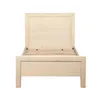 Cama 1 1/2 Plaza Madera-acacia Natural-beige Prince en Blanco - Dormitorio, Uruguay | Divino, vista 3 de 5