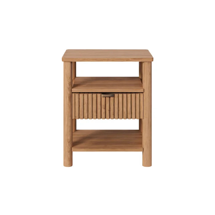 Mesa de Luz Cincinnati - Madera de Pino en Madera natural - Mesas de luz, Uruguay | Berna home