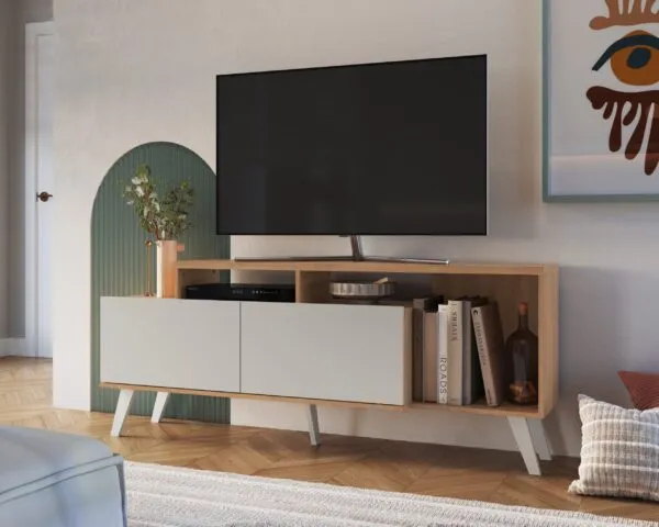 Rack Girona en Multicolor - Muebles para TV, Uruguay | Palermo Casa Deco