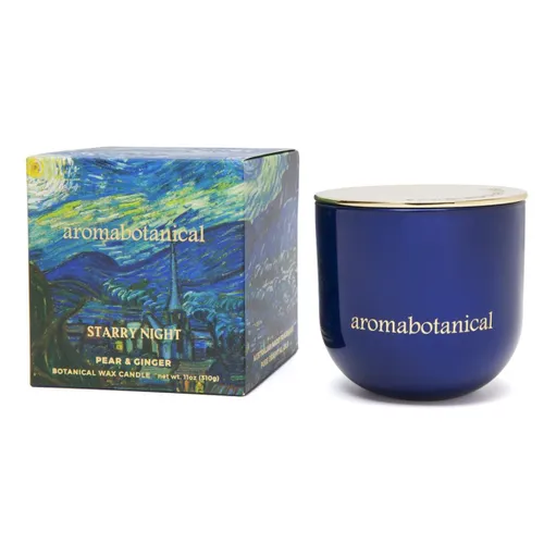 VELA VAN GOGH 310G STARRY NIGHT PERA Y JENGIBRE - Velas y Portavelas, Uruguay | Decohogar