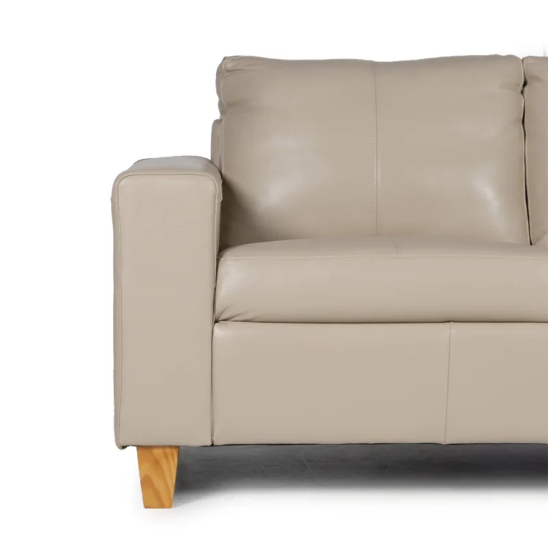 Rinconera Royale - Cuero Básico - Chaise Derecho - 519 (Beige) en Beige, Uruguay | NYR, vista 3
