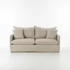 Sofá Snow con Funda - Tela Rústica - 2,5 cuerpos - TD5263-1636 (Capuccino) en Beige - Sillones y sofás, Uruguay | NYR, vista 2 de 5